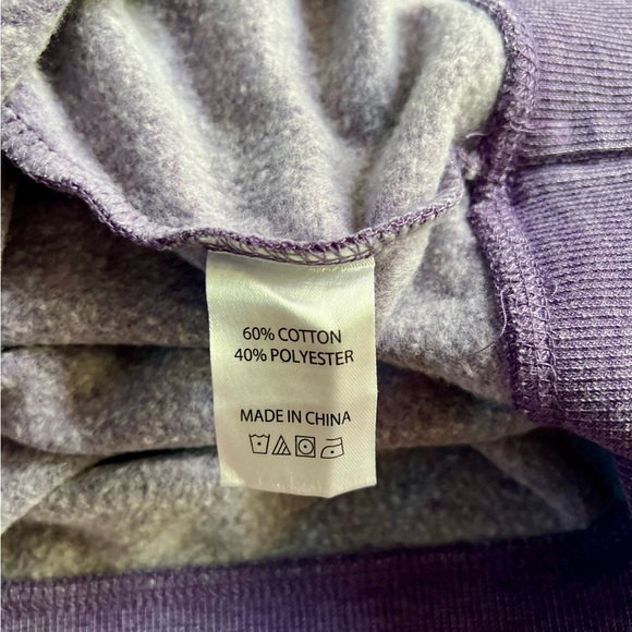 chicka-d Purple LSU Tigers Sweatshirt - Picture 5 of 6